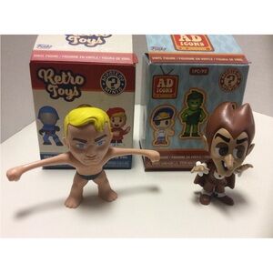Funko Retro Toys Ad Icon Count Chocolate & Armstrong collector figures